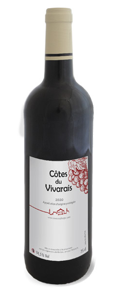 AOP Côtes du Vivarais vin rouge